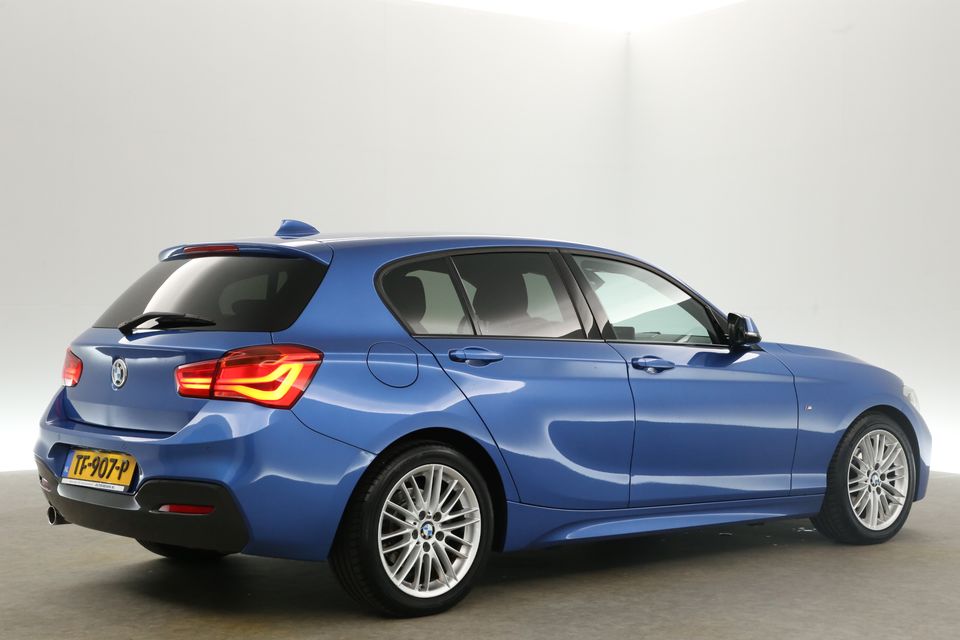 BMW 1-serie 118i Edition M Sport 136PK Automaat Clima Cruise PDC LED Navi Leder 17"LMV