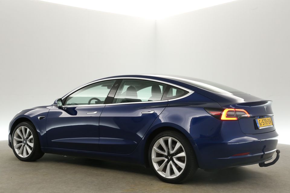 Tesla Model 3 Standard RWD Plus 60 kWh 238PK Autopilot Pano Trekhaak Automaat Camera Clima Dashcam LED Navi PDC Virtual  Leder 19"LMV