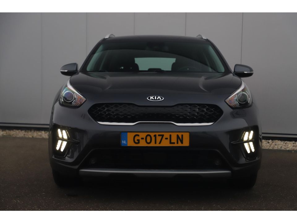 Kia Niro 1.6 GDi Hybrid ExecutiveLine 140PK Automaat Half Leder Navigatie Camera Adaptive Cruise Clima Carplay Android