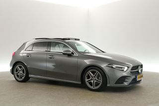 Mercedes-Benz A-Klasse 180 AMG Automaat Pano Sfeerverl. Camera Clima Virtual LED Cruise Navi Memory-Seats PDC 18''LMV