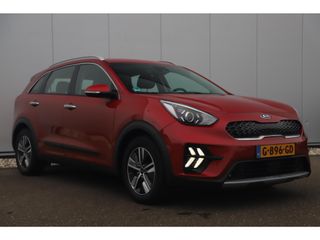 Kia Niro 1.6 GDi Hybrid DynamicLine 140PK Automaat Facelift Half Leder Navigatie Camera Carplay Android LED