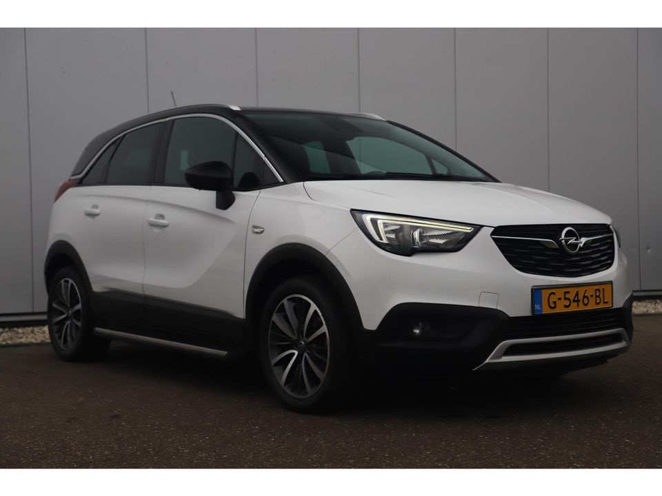 Opel Crossland X 1.2 Turbo Innovation 110PK Treeplanken 16 inch LMV Keyless Getint Glas Navigatie Clima Lane Assist Carplay Android Bluetooth LED