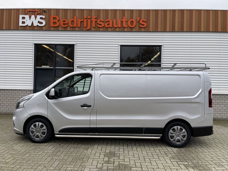 Fiat Talento 1.6 MJ 125pk EcoJet L2H1 SX / vaste prijs rijklaar € 14.950 ex btw / lease vanaf € 275 / zilver metallic / airco / cruise / navi / imperial / trekhaak / achteruit rijcamera !