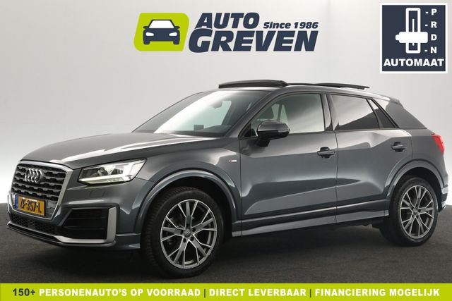 Audi Q2 35 TFSI S-line 150PK Automaat Pano Clima Cruise PDC Navi LED 18"LMV Trekhaak