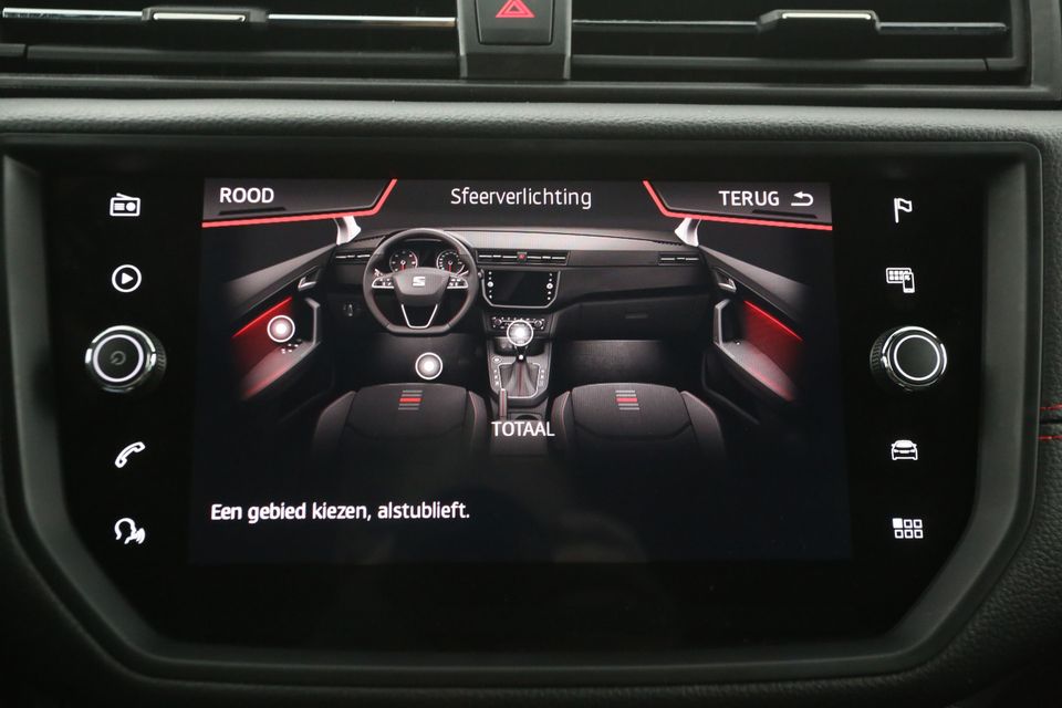 SEAT Ibiza 1.0 TSI FR Business Pano Camera Virtual Clima Cruise Carplay Navi LED Sfeerverl. 18"LMV PDC