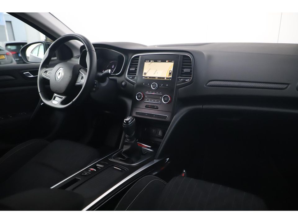 Renault Mégane 1.5 Blue dCi Limited Keyless Navigatie Clima Cruise Carplay Android Bluetooth Parkeersensor 16 inch LMV