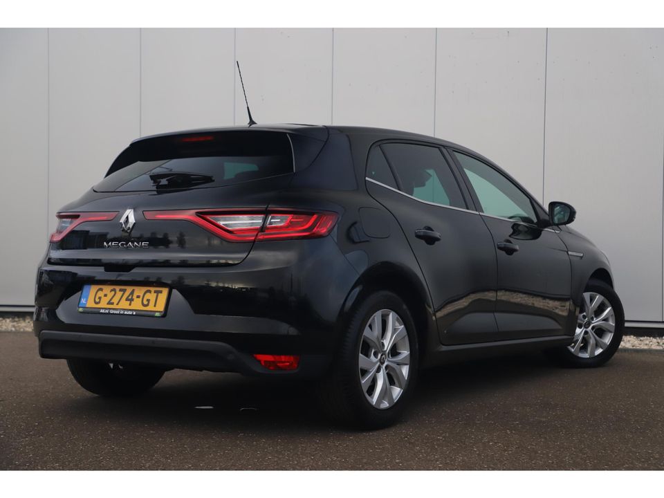 Renault Mégane 1.5 Blue dCi Limited Keyless Navigatie Clima Cruise Carplay Android Bluetooth Parkeersensor 16 inch LMV