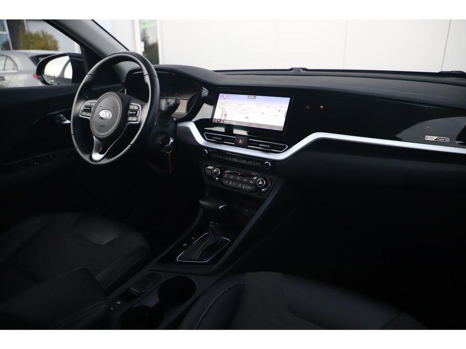 Kia Niro 1.6 GDi Hybrid DynamicLine 140PK Automaat Half Leder Navigatie Camera Adaptive Cruise Lane Assist Clima Carplay Android