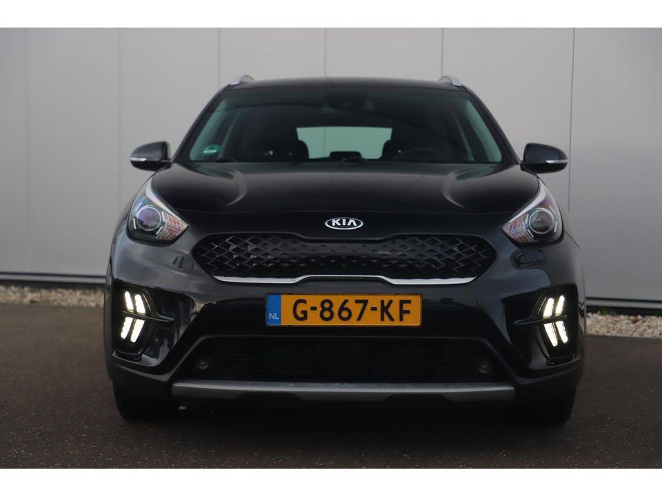 Kia Niro 1.6 GDi Hybrid DynamicLine 140PK Automaat Half Leder Navigatie Camera Adaptive Cruise Lane Assist Clima Carplay Android