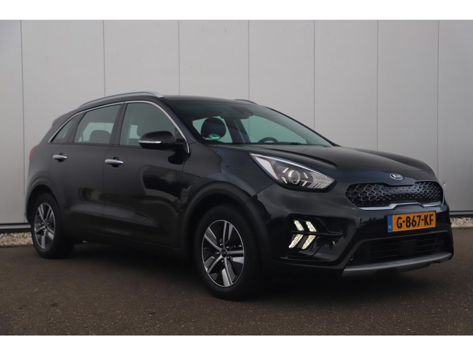 Kia Niro 1.6 GDi Hybrid DynamicLine 140PK Automaat Half Leder Navigatie Camera Adaptive Cruise Lane Assist Clima Carplay Android