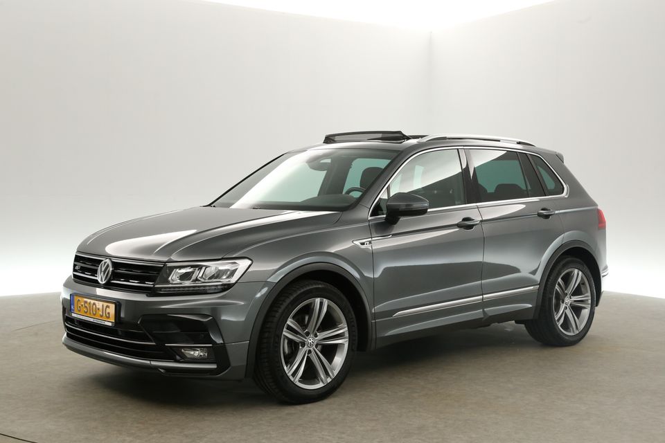 Volkswagen Tiguan 1.5 TSI R-line 150PK Automaat Pano ACC Clima Carplay Navi LED Virtual Leder 19"LMV Memory-Seats PDC Stoelverwarming