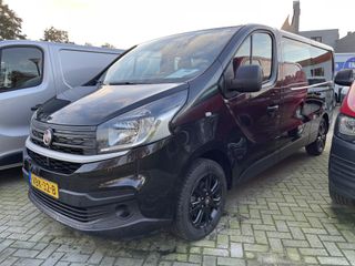 Fiat Talento 1.6 MJ 125pk EcoJet L2H1 DC 6 persoons / vaste prijs rijklaar € 20.950 ex btw / lease vanaf € 375 / zwart metallic / airco / cruise / navi / trekhaak / pdc achter / euro 6 diesel !