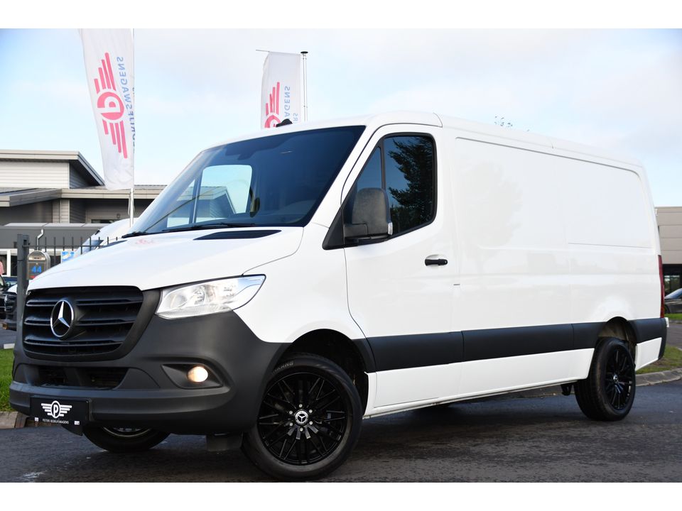 Mercedes-Benz Sprinter 316 2.2 CDI L2H1 Black & White Edition Cruise, Camera, Carplay, 164PK, Automaat, Multimedia,  Uniek!