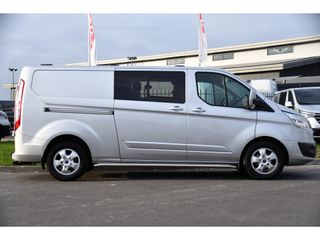 Ford Transit Custom 2.0 TDCI L2H1 Limited DC Camera, Cruise, Sensoren, Automaat, 170PK, Stoelverwarming, 2 x Schuifdeur, UNIEK!