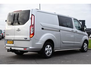 Ford Transit Custom 2.0 TDCI L2H1 Limited DC Camera, Cruise, Sensoren, Automaat, 170PK, Stoelverwarming, 2 x Schuifdeur, UNIEK!