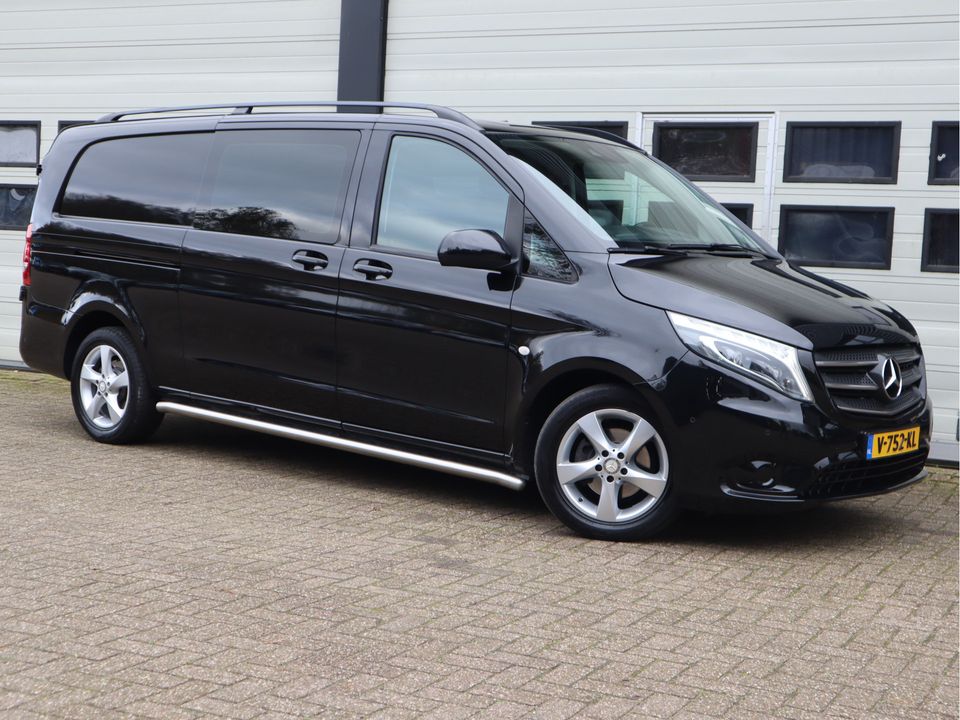 Mercedes-Benz Vito 116 CDI Automaat Euro 6 DC 5 Pers. Extra lang L3 - LED - Trekhaak - Cruise