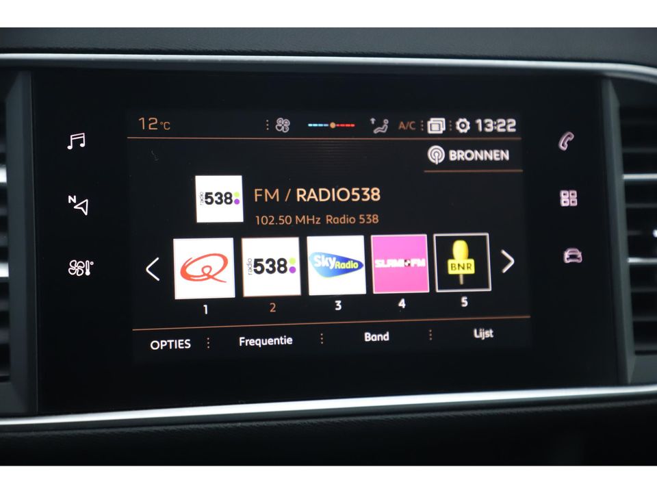 Peugeot 308 1.5 BlueHDi Blue Lease 131PK Navigatie Carplay Android Airco Cruise LED Elektrische Ramen