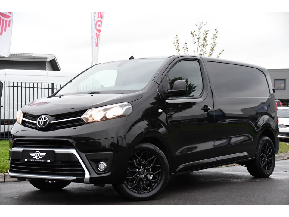 Toyota ProAce Worker 2.0 Black Edition Cruise, Sesnoren, Carplay, 122PK, Keyless, Clima, NAVI, UNIEK!