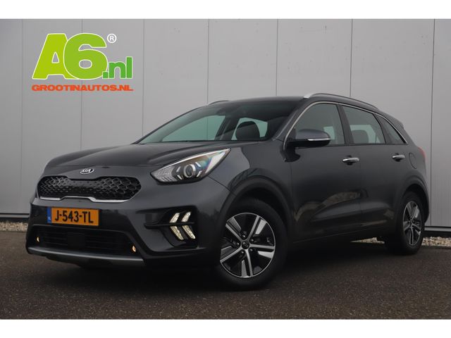 Kia Niro 1.6 GDi Hybrid DynamicLine 140PK Automaat Half Leder Navigatie Camera Adaptive Cruise Lane Assist Clima Carplay Android