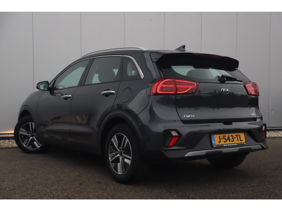 Kia Niro 1.6 GDi Hybrid DynamicLine 140PK Automaat Half Leder Navigatie Camera Adaptive Cruise Lane Assist Clima Carplay Android