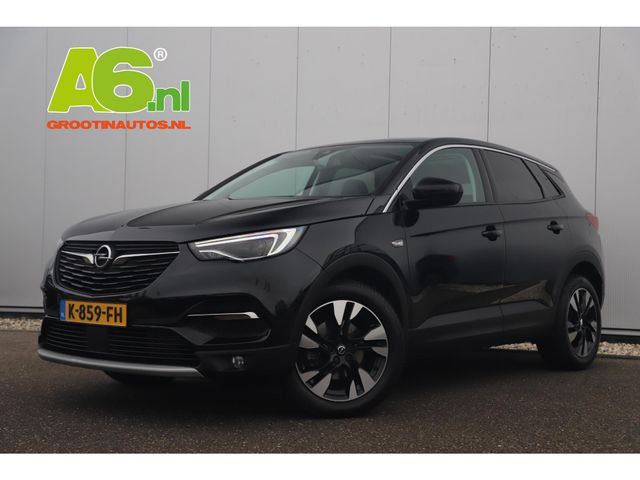 Opel Grandland X 1.2 Turbo Ultimate 131PK Panoramadak Memory Lederen Bekleding Keyless Navigatie Carplay Android Camera Clima Stuur Stoelverwarming Stoelverkoeling 18 inch LMV