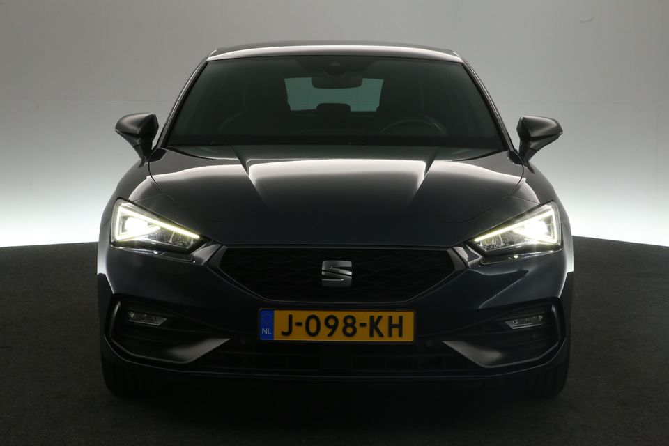 SEAT Leon 1.5 eTSI FR 163PK Automaat Sfeer Carplay Camera Virtual LED Clima Cruise Navi DSG PDC 18''LMV