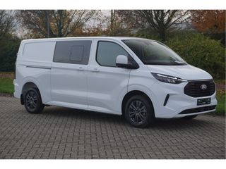 Ford Transit Custom 320L 170PK DC Limited AUT MY2024 Navi, ACC, Trekhaak, 360° Cam, 17" LM, 2x Schuifdeur!! NR. 566