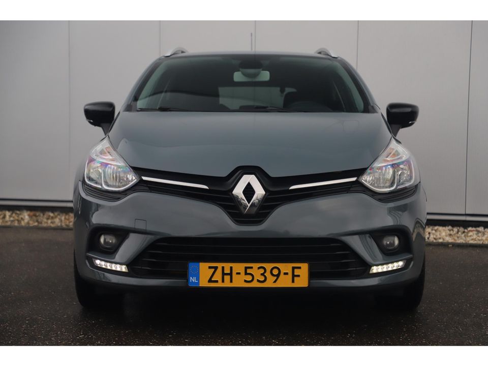 Renault Clio Estate 0.9 TCe Limited Trekhaak Keyless Navigatie Carplay Android Bluetooth Camera Clima Cruise Parkeersensor 16 inch LMV