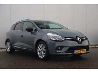 Renault Clio Estate 0.9 TCe Limited Trekhaak Keyless Navigatie Carplay Android Bluetooth Camera Clima Cruise Parkeersensor 16 inch LMV