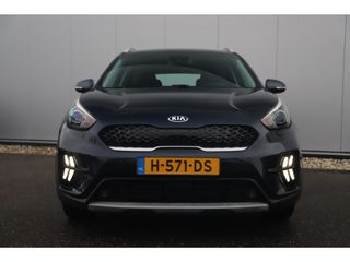 Kia Niro 1.6 GDi Hybrid DynamicLine 140PK Trekhaak Automaat Half Leder Navigatie Camera Adaptive Cruise Lane Assist Clima Carplay Android