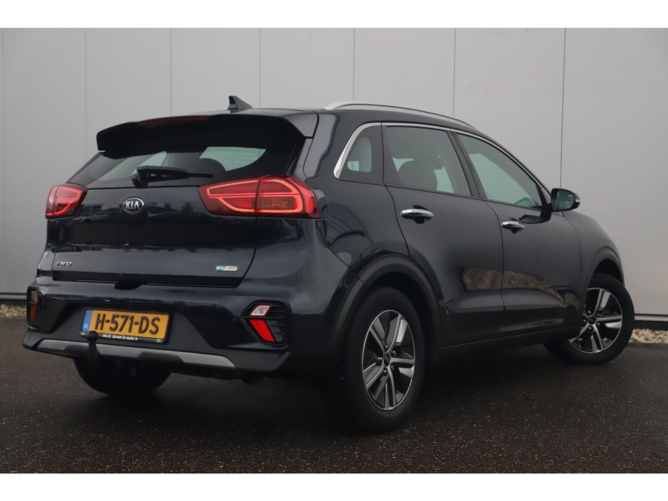 Kia Niro 1.6 GDi Hybrid DynamicLine 140PK Trekhaak Automaat Half Leder Navigatie Camera Adaptive Cruise Lane Assist Clima Carplay Android