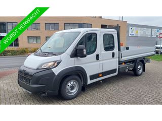 Peugeot Boxer 35+ Heavy DOKA 140PK L4 MY2024 Open Laadbak Airco, Cruise, Camera 7 Zits !! NR. H02*