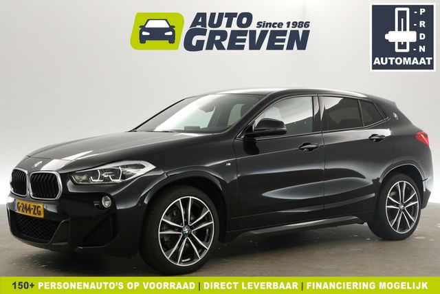 BMW X2 sDrive20i M-Sport 192PK Automaat Sfeerverl. Camera Clima LED 19"LMV Navi PDC Leder Stoelverwarming