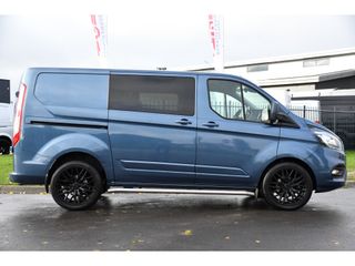 Ford Transit Custom 300 2.0 TDCI L1H1 Raptor Edition DC Limited Camera, Cruise, Carplay, Automaat, Sensoren, Trekhaak, 130PK, Multimedia, Uniek!