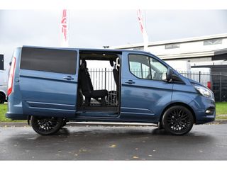 Ford Transit Custom 300 2.0 TDCI L1H1 Raptor Edition DC Limited Camera, Cruise, Carplay, Automaat, Sensoren, Trekhaak, 130PK, Multimedia, Uniek!