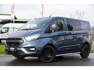 Ford Transit Custom 300 2.0 TDCI L1H1 Raptor Edition DC Limited Camera, Cruise, Carplay, Automaat, Sensoren, Trekhaak, 130PK, Multimedia, Uniek!