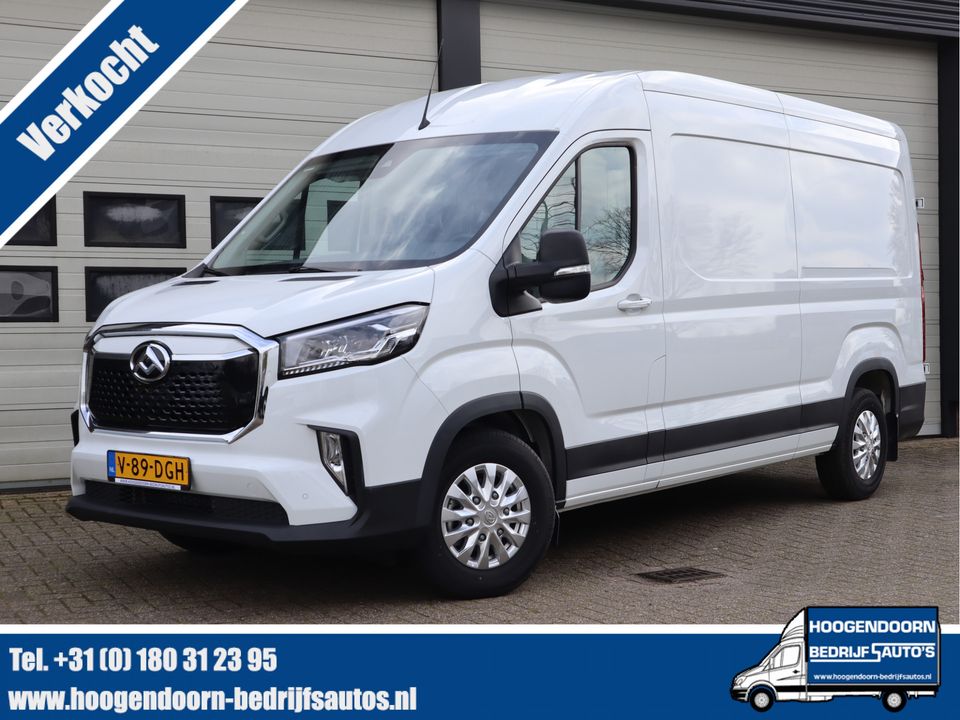 Maxus eDeliver 9 L3H2 89 kWh 204 pk - WLPT 296 km - Apple Play - Rijklaar - Zero Emissie