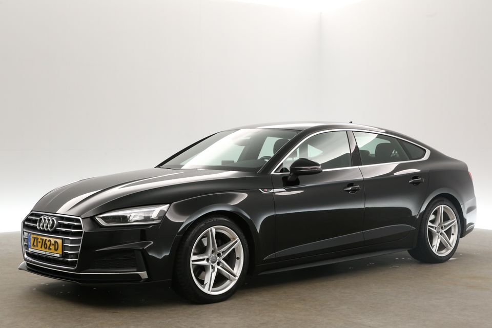 Audi A5 40 TFSI 190PK S-line Automaat Clima Cruise LED Navi PDC Stoelverwarming 18"LMV