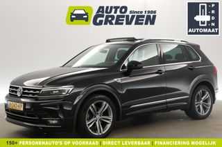 Volkswagen Tiguan 1.5 TSI R-line 150PK Automaat Pano ACC Clima Camera Carplay Virtual DSG Navi LED Sfeer Massagestoel 19"LMV Trekhaak