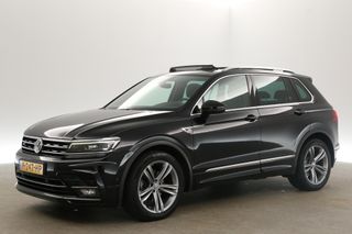 Volkswagen Tiguan 1.5 TSI R-line 150PK Automaat Pano ACC Clima Camera Carplay Virtual DSG Navi LED Sfeer Massagestoel 19"LMV Trekhaak