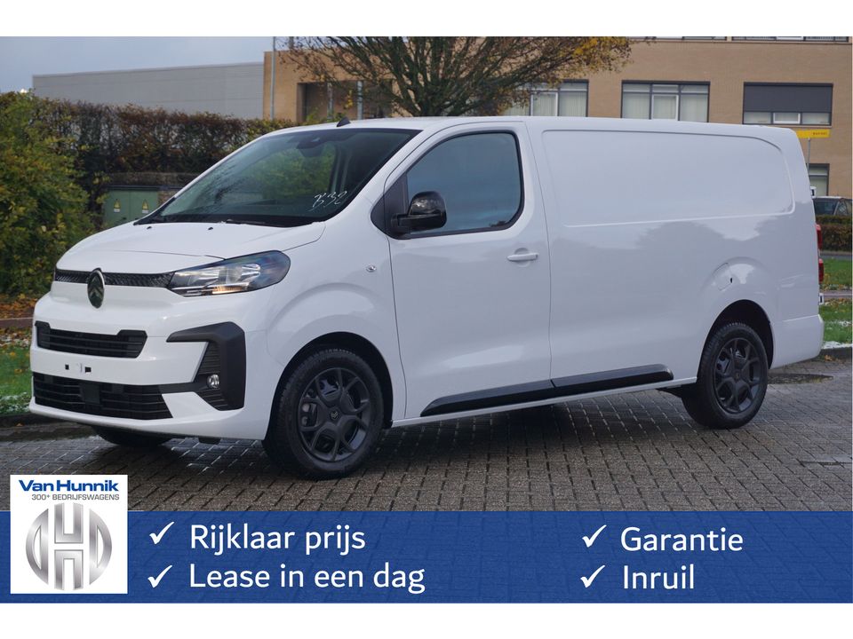 Citroën Jumpy 2.0D 180PK EAT8 Automaat L3H1 Navi, Camera, Betimmering, Trekhaak!! Nr. J03*