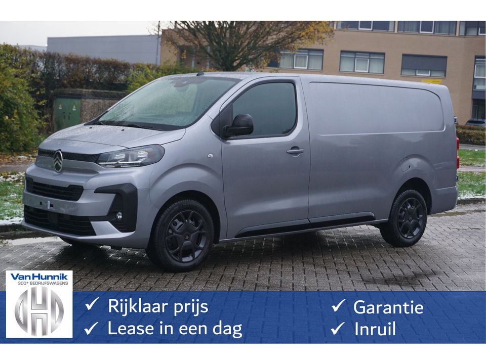 Citroën Jumpy 2.0D 180PK EAT8 Automaat L3H1 Navi, Camera, Betimmering, Trekhaak!! Nr. J01*