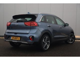 Kia Niro 1.6 GDi Hybrid DynamicLine 140PK Automaat 18 inch Half Leder Navigatie Camera Adaptive Cruise Lane Assist Clima Carplay Android