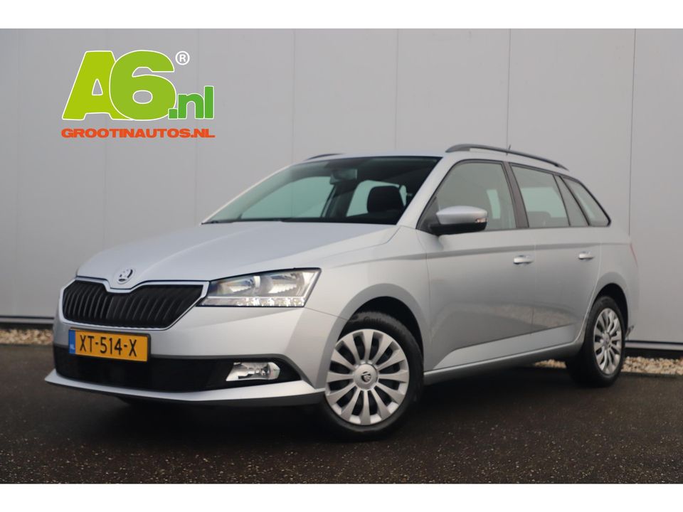 Škoda Fabia Combi 1.0 TSI Ambition 95PK Trekhaak Navigatie Carplay Android Bluetooth Airco Cruise Parkeersensor