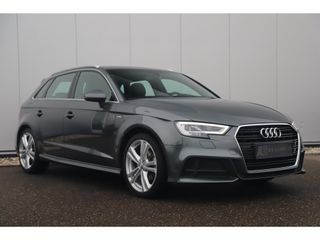 Audi A3 Sportback 35 TFSI CoD Advance Sport 150PK Automaat Virtual Cockpit Half Leder Stoelverwarming 18 inch Full LED Navigatie Carplay Android Clima Cruise Parkeersensor S-Line