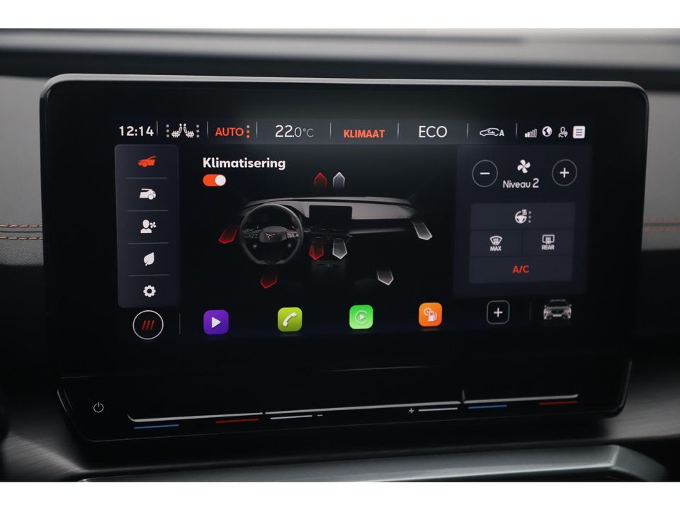 CUPRA Formentor 1.4 TSI e-Hybrid Essential 204PK DSG Automaat Virtual 18 inch Black Optic Keyless Full LED Half Leder Carplay Android Navigatie Parkeersensor Stuur & Stoelverwarming Dealer Onderhouden!