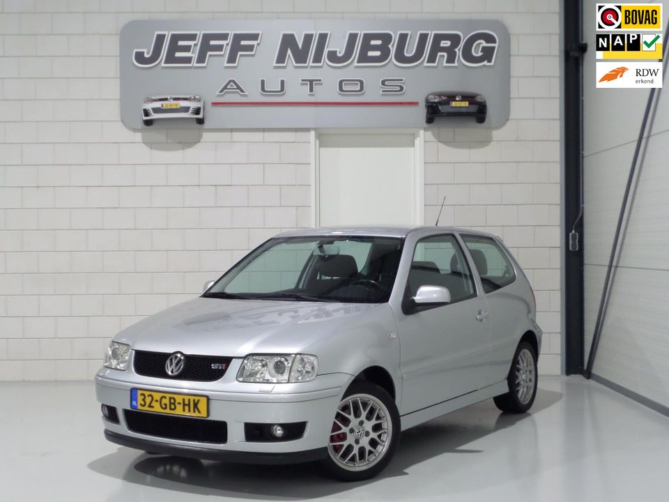 Volkswagen Polo 1.6-16V GTI "Origineel NL!" van 1e eigenaar in nieuwstaat ! Unieke auto !