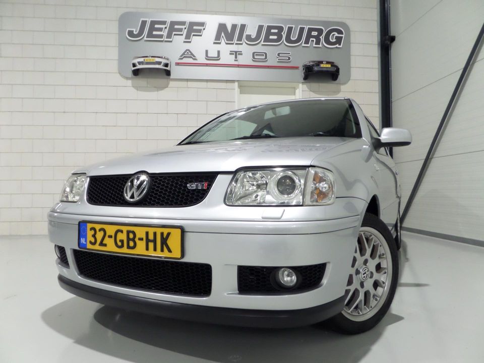 Volkswagen Polo 1.6-16V GTI "Origineel NL!" van 1e eigenaar in nieuwstaat ! Unieke auto !