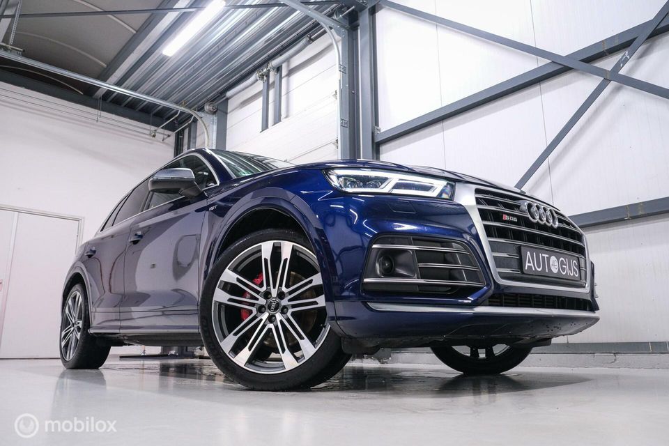 Audi SQ5 3.0 TFSI quattro Pro Line Plus | Navarra Blue | B&O | Panorama | Luchtvering | Trekhaak |