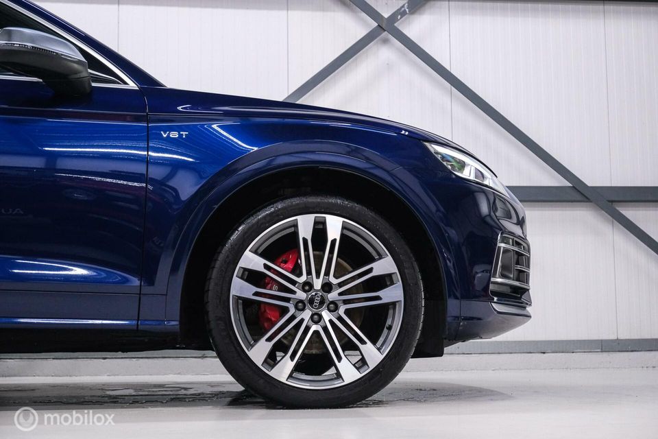 Audi SQ5 3.0 TFSI quattro Pro Line Plus | Navarra Blue | B&O | Panorama | Luchtvering | Trekhaak |